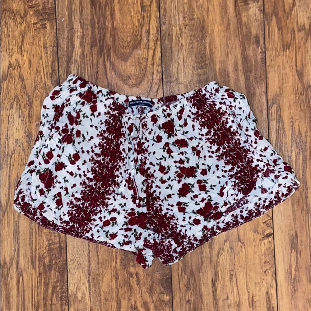 Brandy Melville rose shorts.